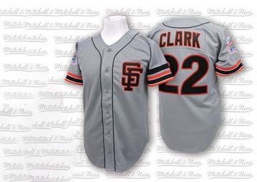 Youth San Francisco Giants 22 Will Clark Cream Home Jersey - Bluefink