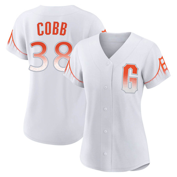 San Francisco Giants Alex Cobb Cream Home Replica Jersey