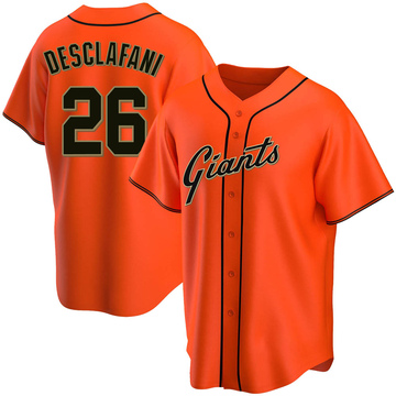 SAN FRANCISCO GIANTS- ANTHONY DESCALFANI SIGNED CITY CONNECT JERSEY JSA  VV86837