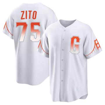 Barry Zito Women's San Francisco Giants Road Jersey Gray Replica