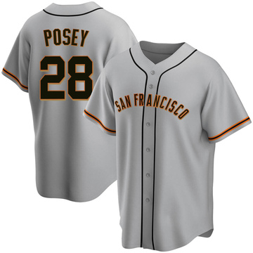 Buster Posey San Francisco Giants Big And Tall Alternate Cool Base Player  Jersey - Black - Bluefink