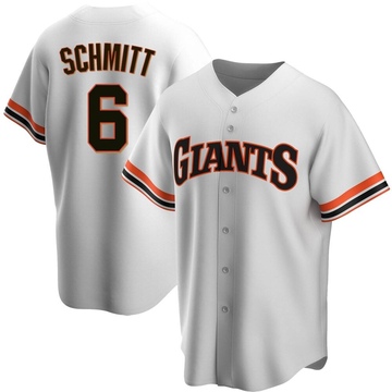 2023 Game Used Home Cream Jersey with SF Logo Pride Patch used by #6 Casey  Schmitt on 6/10 vs. CHC - Size 46