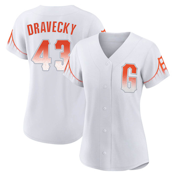 Dave Dravecky Men's San Francisco Giants 1989 Throwback Jersey - White  Replica