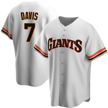 J.D. Davis Women's Nike Cream San Francisco Giants Home Replica Custom Jersey