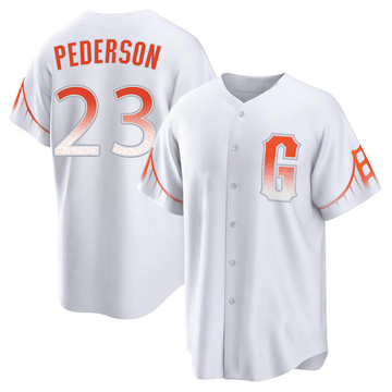 Joc Pederson San Francisco Giants Youth Backer T-Shirt - Ash