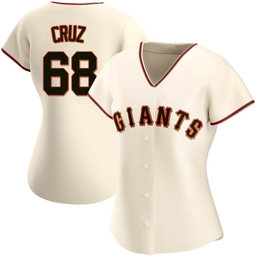 Jose Cruz Men's San Francisco Giants Road Jersey - Gray Authentic