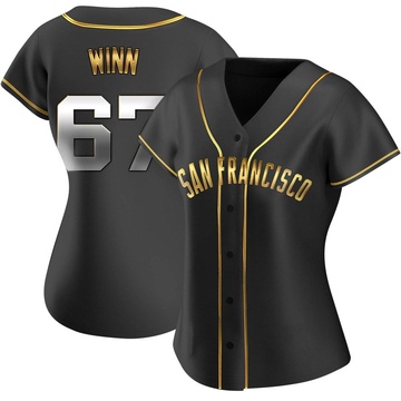 Keaton Winn Women's Nike Cream San Francisco Giants Home Replica Custom Jersey