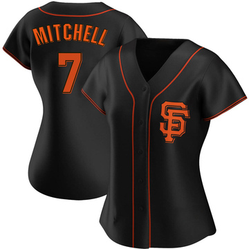 Replica Kevin Mitchell Women's San Francisco Giants Black Alternate Jersey