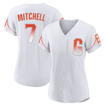 Replica Kevin Mitchell Women's San Francisco Giants White 2021 City Connect Jersey