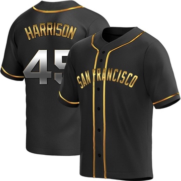 Kyle Harrison Men's Nike Cream San Francisco Giants Home Replica Custom Jersey Size: Large