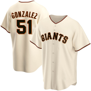 Luis Gonzalez Signed San Francisco Giants Jersey PSA/DNA Size 48