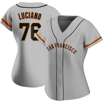 Marco Luciano Men's Nike Cream San Francisco Giants Home Replica Custom Jersey Size: Small