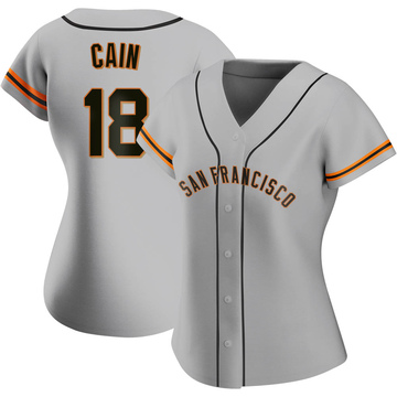 Matt Cain Men's San Francisco Giants Alternate Jersey - Black Replica