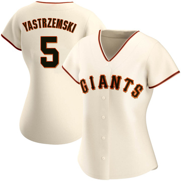 Mike Yastrzemski San Francisco Giants Home Replica Cream Baseball Jersey •  Kybershop