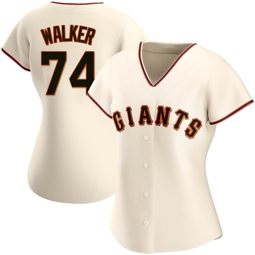 Replica Ryan Walker Women's San Francisco Giants Cream Home Jersey