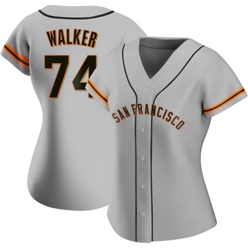 Ryan Walker Youth San Francisco Giants Alternate Jersey - Black Golden  Replica