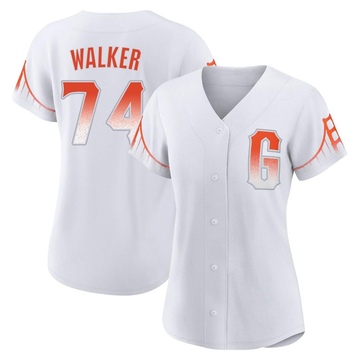 Replica Ryan Walker Women's San Francisco Giants White 2021 City Connect Jersey