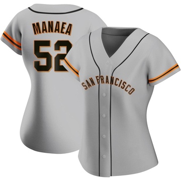 Sean Manaea Men's Nike Cream San Francisco Giants Home Replica Custom Jersey Size: Medium