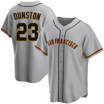 2018 San Francisco Giants - #25 Number Retirement Game - Team Issued Jersey  #21 Shawon Dunston - jersey features a commemorative patch celebrating #25  Number Retirement on August 11,2018 - Size 46