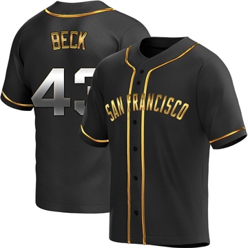 Tristan Beck Youth Nike Cream San Francisco Giants Home Replica Custom Jersey Size: Extra Large