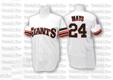 San Francisco Giants Willie Mays Cream 1951 Throwback Jersey – US
